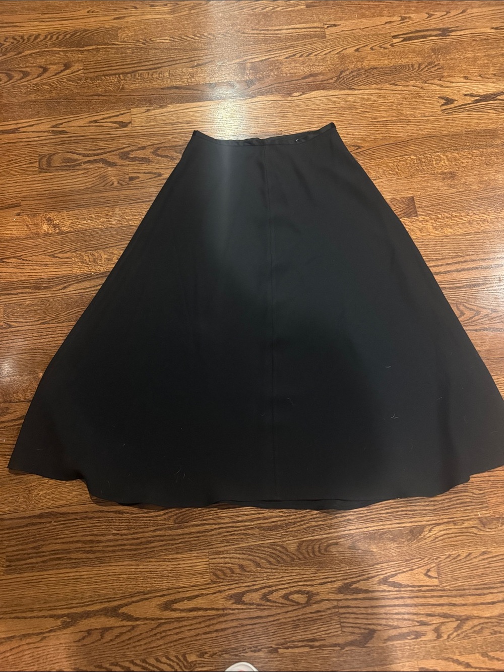 Jones & Co. Vintage Black Circle Maxi Skirt Size 12
